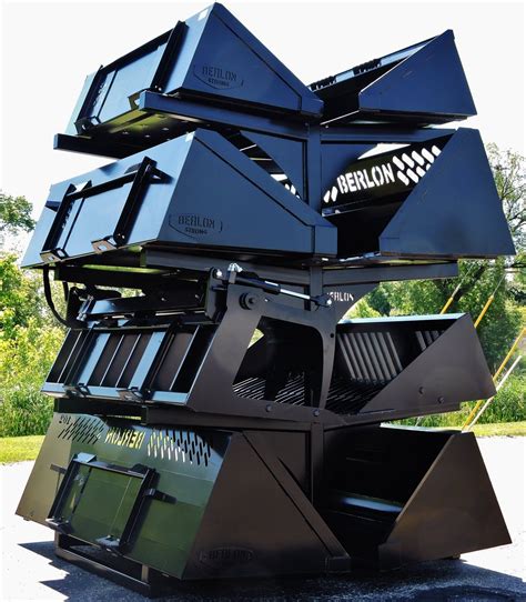 skid steer bucket storage rack